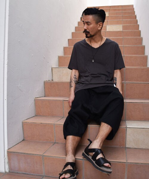 VIRGOwearworks（ヴァルゴウェアワークス）の「Hb Crest pants ビックシルエットパンツ（パンツ・メンズ・GRAY/OLIVE/BLACK・2/3/4）」の10枚目の写真