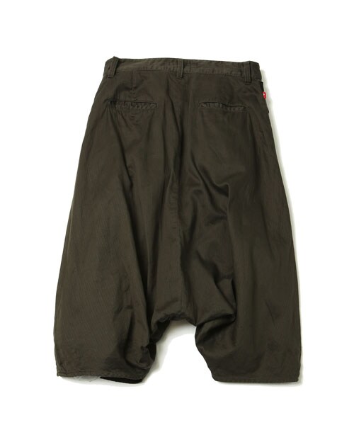 VIRGOwearworks（ヴァルゴウェアワークス）の「Hb Crest pants ビックシルエットパンツ（パンツ・メンズ・GRAY/OLIVE/BLACK・2/3/4）」の5枚目の写真