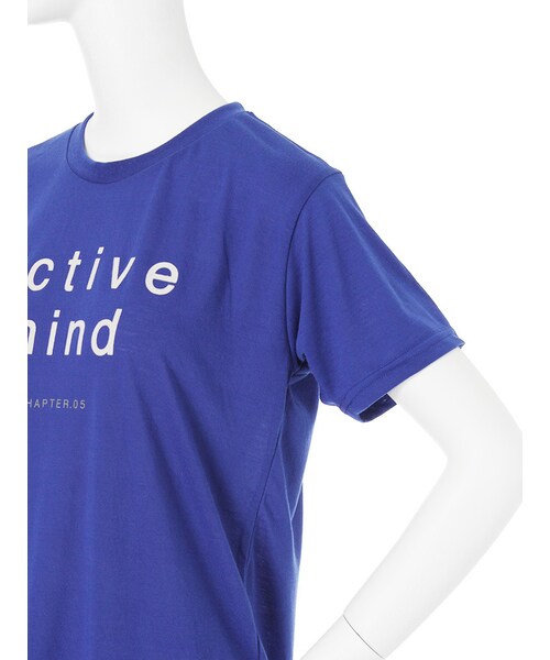 EMODA（エモダ）の「ACTIVEMIND Tシャツ（トップス・レディース・ホワイト/ブラック/ブルー・F）」の8枚目の写真