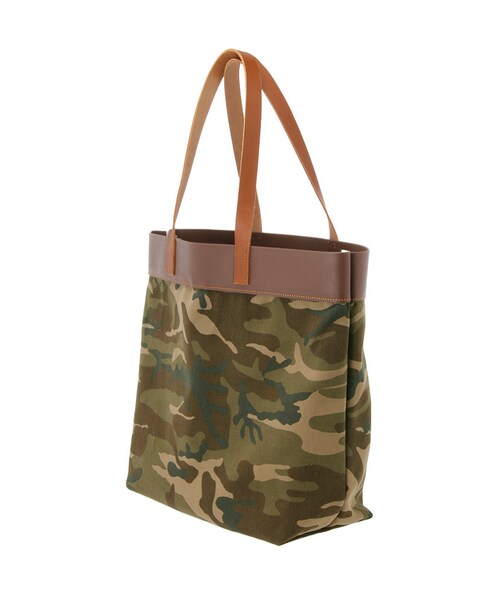 Ungrid（アングリッド）の「レザーコンビBAG（バッグ・レディース・オフホワイト/ミックス・F）」の4枚目の写真