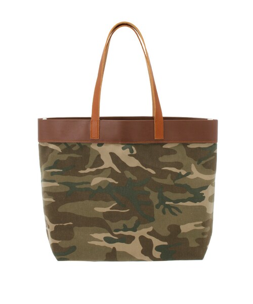 Ungrid（アングリッド）の「レザーコンビBAG（バッグ・レディース・オフホワイト/ミックス・F）」の2枚目の写真