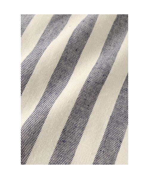 mercibeaucoup,（メルシーボークー）の「メルシーボークー、 / Ｂ：アサスト / シャツ（トップス・レディース・beige/navy・01）」の4枚目の写真