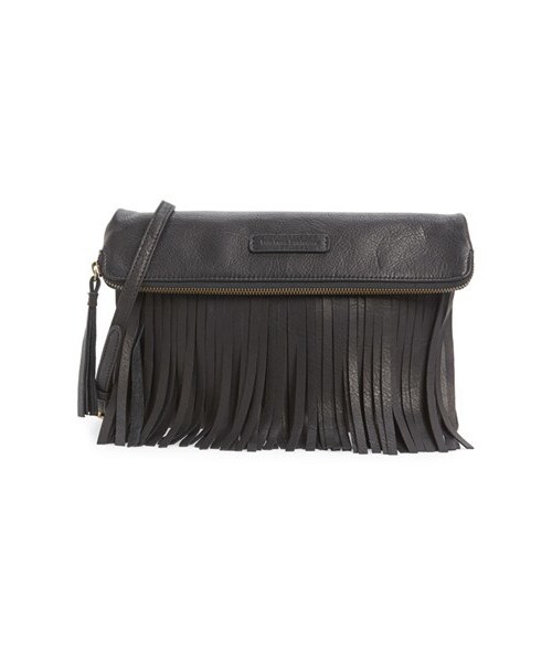 FRYE（フライ）の「Frye 'Heidi' Fringed Leather Crossbody Bag（ショルダーバッグ・レディース・Black/Whiskey）」の7枚目の写真