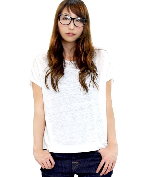 RNA-N(アールエヌエーエヌ)の「<予約>リネン天竺変形プルオーバー(トップス・レディース・ホワイト/チャコール/ブルー/グリーン・M)」の1枚目の写真