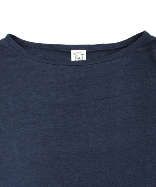 RNA-N(アールエヌエーエヌ)の「<予約>リネン天竺変形プルオーバー(トップス・レディース・ホワイト/チャコール/ブルー/グリーン・M)」の7枚目の写真