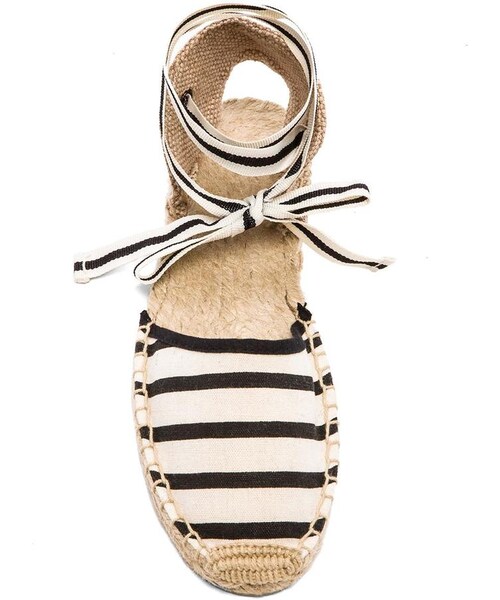 SOLUDOS（ソルドス）の「Soludos Classic Stripe Sandal（サンダル・レディース・Natural Black_WZ71・6/7/8/9/10）」の4枚目の写真