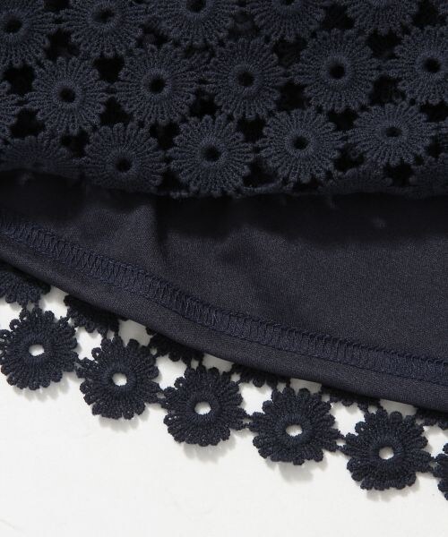 LEPSIM（レプシィム）の「レースボックススカート（スカート・レディース・オフ05/ブラック09/ネイビー88・Ｍ/Ｌ）」の10枚目の写真