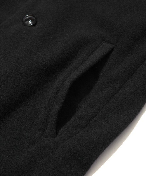 SABLE CLUTCH(セーブルクラッチ)の「チェスターフィールドコート(チェスターコート・メンズ・ブラック/ベージュ/ネイビー・SMALL/MEDIUM/LARGE/X-LARGE)」の18枚目の写真