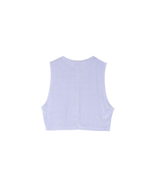 ROCKET x LUNCH（ロケットアンドランチ）の「COZY SLEEVELESS（トップス・レディース・VIOLET/BLACK・FREE）」の3枚目の写真