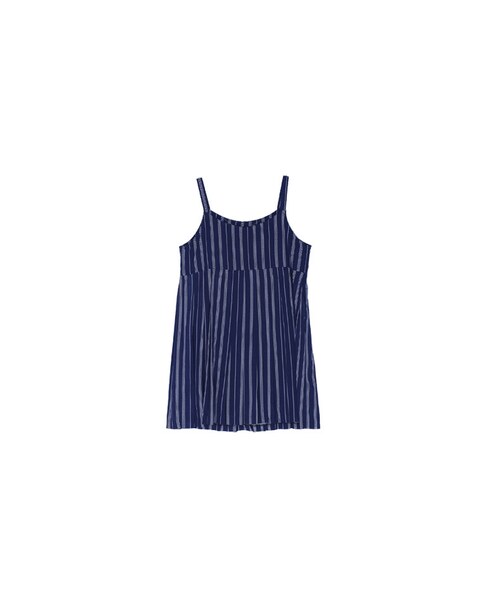 ROCKET x LUNCH(ロケットアンドランチ)の「PATTERN PLEATS OPS(ワンピース/ドレス・レディース・NAVY/WHITE・FREE)」の1枚目の写真