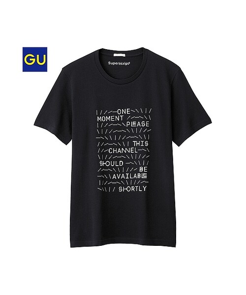 GU(ジーユー)の「(GU)グラフィックT(SS1・半袖)(MEN ⁄ グラフィックTシャツ・メンズ・WHITE/RED/BLACK・L/M/S/XL)」の2枚目の写真