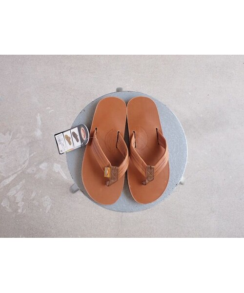 RAINBOW SANDALS(レインボーサンダル)の「RAINBOW SANDALS〈レインボーサンダル〉CLASSIC LEATHER SANDALS (301ALTS-CL) BLACK/EXPRESSO/TAN(サンダル・メンズ・その他)」の9枚目の写真