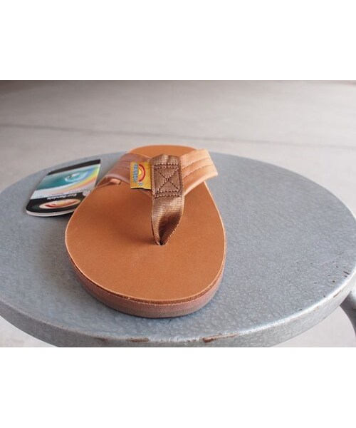 RAINBOW SANDALS(レインボーサンダル)の「RAINBOW SANDALS〈レインボーサンダル〉CLASSIC LEATHER SANDALS (301ALTS-CL) BLACK/EXPRESSO/TAN(サンダル・メンズ・その他)」の10枚目の写真
