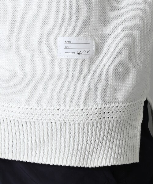 Name.（ネーム）の「C/L NORDIC C/N SWEATER（その他・メンズ・BLK/WHT・1/2）」の10枚目の写真