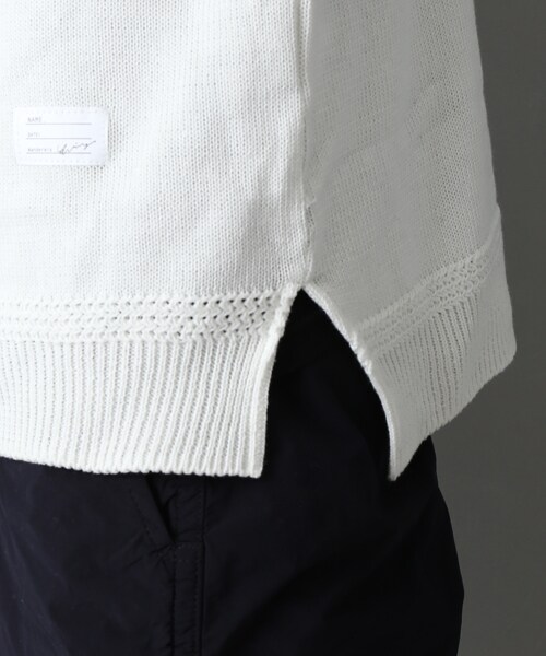 Name.（ネーム）の「C/L NORDIC C/N SWEATER（その他・メンズ・BLK/WHT・1/2）」の11枚目の写真