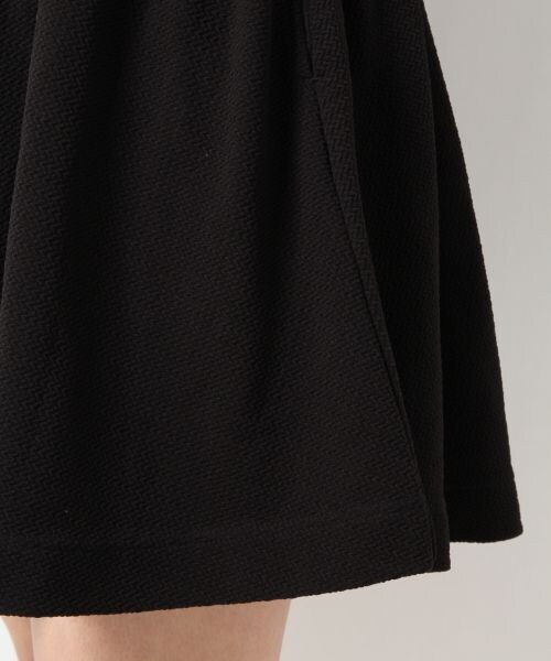 Heather（ヘザー）の「ジャガードカットキュロット（パンツ・レディース・オフホワイト 08/ブラック 09/ネイビー 88・FREE）」の9枚目の写真