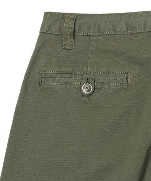 BABYLONE（バビロン）の「ストレッチワイドパンツ（パンツ・レディース・オフホワイト11/カーキ78・36/38）」の7枚目の写真