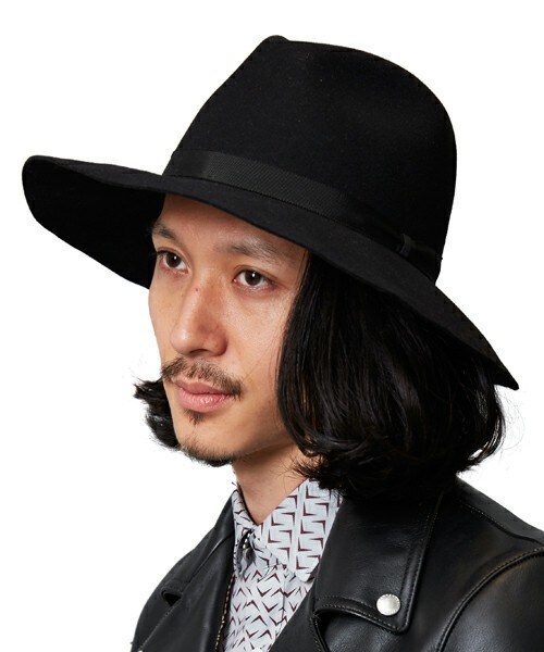 DISCOVERED（ディスカバード）の「DISCOVERED ロングブリム形状記憶ハット（ハット・メンズ・ブラック/ライトブラウン/ネイビー・2）」の2枚目の写真