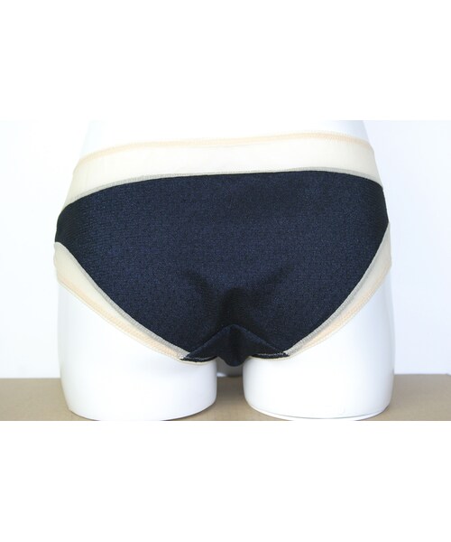 STORES.jp(ストアーズドットジェーピー)の「【SALE¥8100が50%OFF】N.SENS ティーンショーツ NAVY X BEIGE(ブラ&ショーツ・キッズ・その他)」の6枚目の写真
