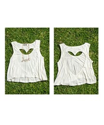 pizza cut five | LOVE露背上衣(その他トップス)