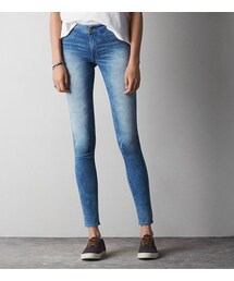 American Eagle | AEOサティーンXエクストリームレギンスパンツ(デニムパンツ)