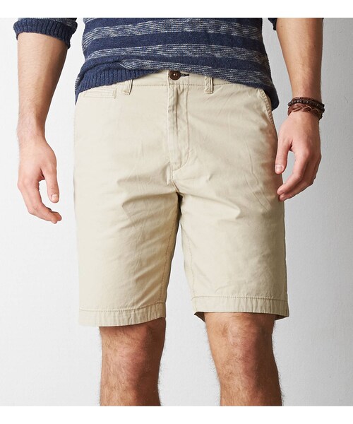 American Eagle(アメリカンイーグル)の「AEOプレップショート(その他パンツ・メンズ・バタリオングリーン/ネオンピンク/サーフカーキ/ビンテージカーキ/オフィサーネイビー/パーシモン/ピンクスターフィッシュ・26/28/30/32/33/34/36/38)」の2枚目の写真