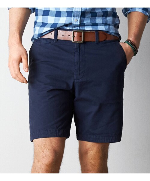American Eagle(アメリカンイーグル)の「AEOプレップショート(その他パンツ・メンズ・バタリオングリーン/ネオンピンク/サーフカーキ/ビンテージカーキ/オフィサーネイビー/パーシモン/ピンクスターフィッシュ・26/28/30/32/33/34/36/38)」の5枚目の写真