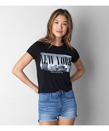 American Eagle | AEO NYCグラフィックベビーTシャツ(Tシャツ/カットソー)