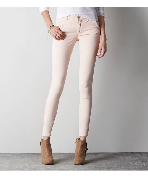 American Eagle（アメリカンイーグル）の「ミッドライズジェギングアンクルパンツ（その他パンツ・レディース・ブラック/ミント/ローズ・2/REGULAR/4/REGULAR/6/REGULAR/8/REGULAR/10/REGULAR/12/REGULAR/0/REGULAR/00/REGULAR/2/SHORT/4/SHORT/6/SHORT/8/SHORT/10/SHORT/0/SHORT/00/SHORT）」の2枚目の写真