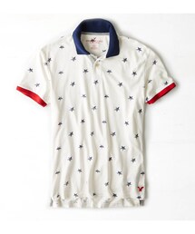 American Eagle | AEOスタープリントジャージーポロ(ポロシャツ)