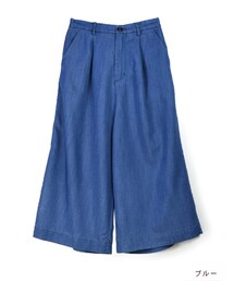 w closet | デニムガウチョパンツ(パンツ)