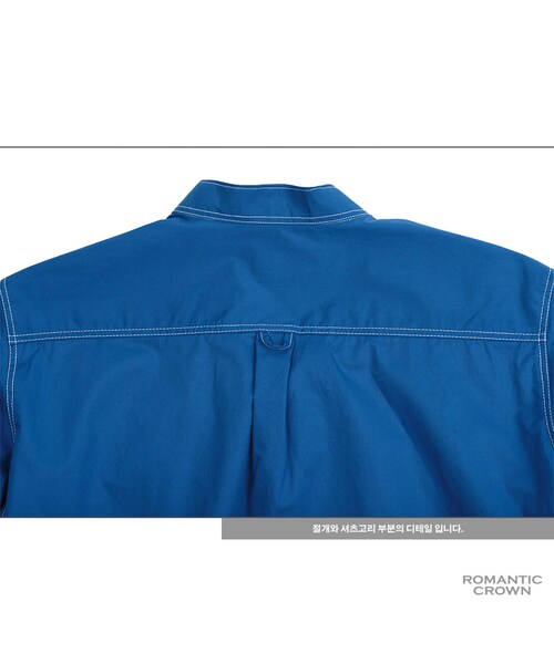 ROMANTIC CROWN(ロマンティッククラウン)の「GOOD LIFE SOUTIEN COLLAR SHIRT_BLUE(その他・メンズ・기타)」の19枚目の写真