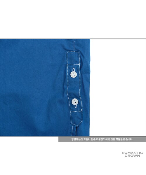 ROMANTIC CROWN(ロマンティッククラウン)の「GOOD LIFE SOUTIEN COLLAR SHIRT_BLUE(その他・メンズ・기타)」の17枚目の写真