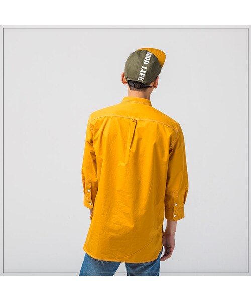 ROMANTIC CROWN（ロマンティッククラウン）の「GOOD LIFE SOUTIEN COLLAR SHIRT_YELLOW（その他・メンズ・기타）」の7枚目の写真
