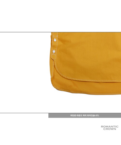 ROMANTIC CROWN（ロマンティッククラウン）の「GOOD LIFE SOUTIEN COLLAR SHIRT_YELLOW（その他・メンズ・기타）」の18枚目の写真