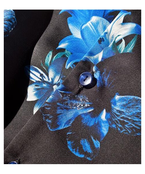 Hypnotic Ace（ヒュプノティカ　エース）の「Giovanni圖紋襯衫（その他・メンズ・藍）」の3枚目の写真