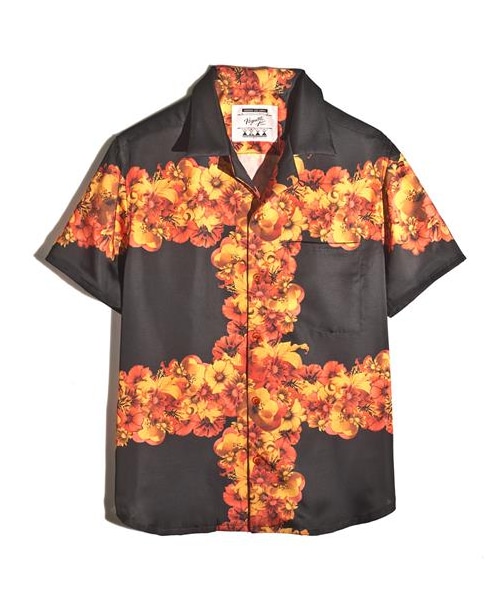 Hypnotic Ace(ヒュプノティカ エース)の「Tyler圖紋襯衫(その他・メンズ・橘)」の1枚目の写真