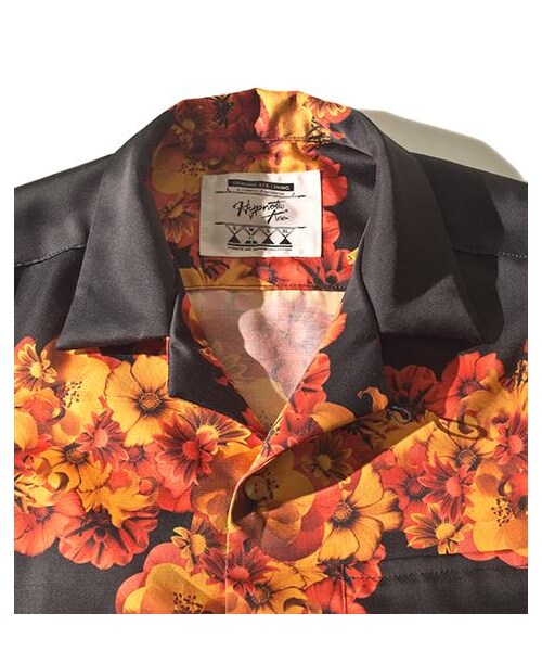 Hypnotic Ace(ヒュプノティカ エース)の「Tyler圖紋襯衫(その他・メンズ・橘)」の2枚目の写真