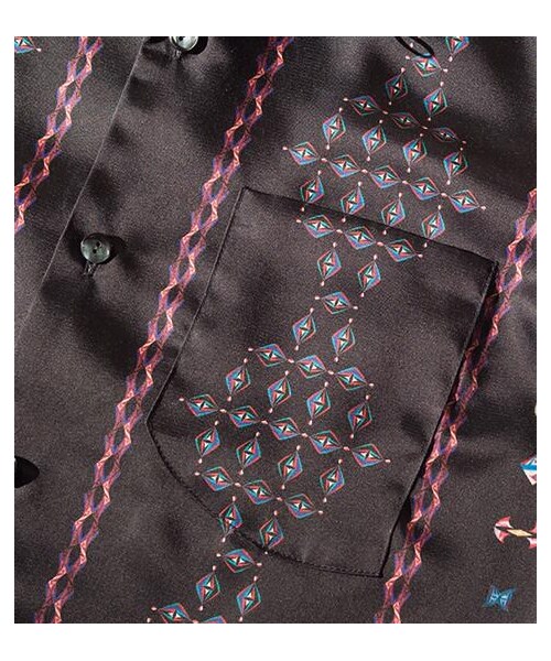 Hypnotic Ace（ヒュプノティカ　エース）の「Jacques圖紋襯衫（その他・メンズ・黑）」の2枚目の写真