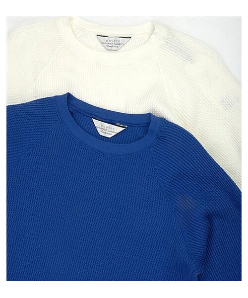 UNUSED（アンユーズド）の「鬆身羅紋上衣（その他・メンズ・白/藍）」の2枚目の写真