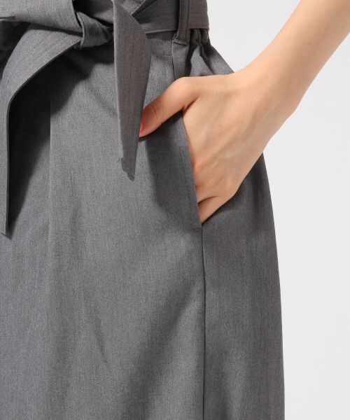 HARE（ハレ）の「フトベルトワイドタックパンツ（パンツ・レディース・ブラック09/ライトグレー15・ＦREE）」の10枚目の写真