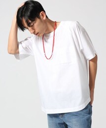 RAGEBLUE | プルオーバーZIPシャツ半袖(トップス)