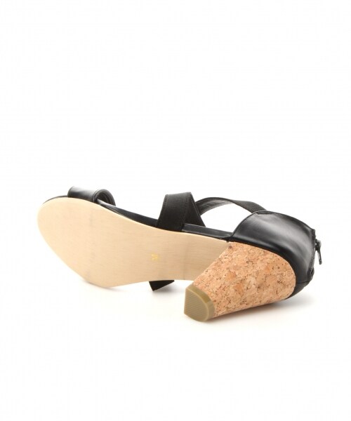 BLISS POINT Womens（ブリスポイント ウイメンズ）の「クロスゴムサンダル75（シューズ・レディース・ホワイト02/ブラック09/シルバー19・M(23～23.5cm)/L(24～24.5cm)）」の8枚目の写真