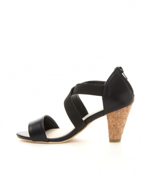 BLISS POINT Womens（ブリスポイント ウイメンズ）の「クロスゴムサンダル75（シューズ・レディース・ホワイト02/ブラック09/シルバー19・M(23～23.5cm)/L(24～24.5cm)）」の5枚目の写真