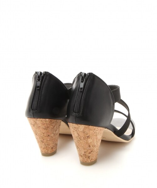 BLISS POINT Womens（ブリスポイント ウイメンズ）の「クロスゴムサンダル75（シューズ・レディース・ホワイト02/ブラック09/シルバー19・M(23～23.5cm)/L(24～24.5cm)）」の7枚目の写真