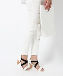 BLISS POINT Womens | クロスゴムサンダル75(シューズ)