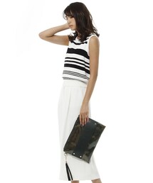 Andemiu | PVCタッセルツキクラッチバッグ(バッグ)