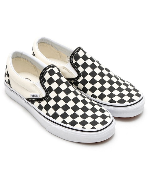VANS(バンズ)の「VANS Classic Slip-On【5月上旬入荷予定】(シューズ・メンズ・チェック・22.0cm/22.5cm/23.0cm/23.5cm/24.0cm/24.5cm/25.0cm/25.5cm/26.0cm/26.5cm/27.0cm/27.5cm/28.0cm)」の1枚目の写真