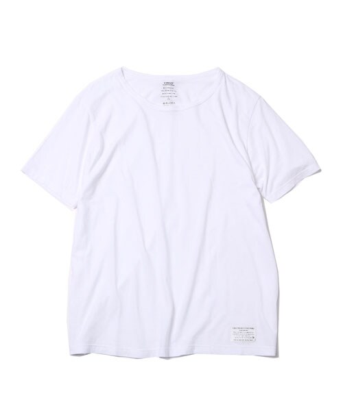 VIRGOwearworks(ヴァルゴウェアワークス)の「Refinement T無地カットソー(トップス・メンズ・WHITE/KHAKI/PURPLE/NAVY/BLACK・1/2/3/4)」の4枚目の写真