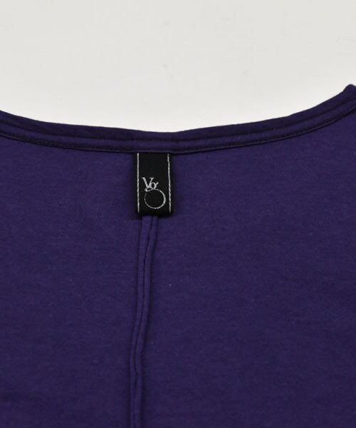 VIRGOwearworks(ヴァルゴウェアワークス)の「Refinement T無地カットソー(トップス・メンズ・WHITE/KHAKI/PURPLE/NAVY/BLACK・1/2/3/4)」の11枚目の写真